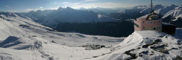 Zima, Śnieg, Góry, Narciarski, Wyciąg