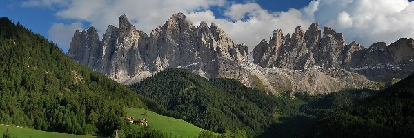 Włochy Włochy, Santa Maddalena, Góry