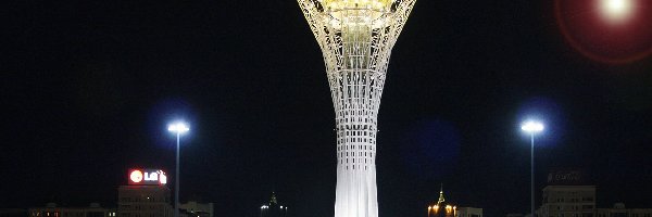 Astana, Noc, Pomnik, Kazachstan