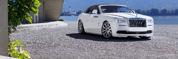 2016, Rolls-Royce Dawn, Biały