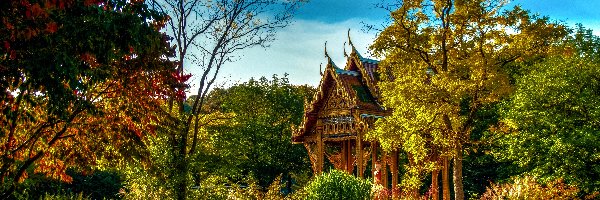 Park Zachodni, Monachium, W Sendling, Pagoda