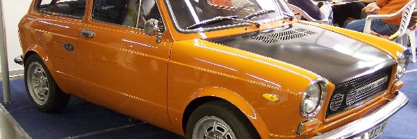 Autobianchi A112, Maska, Czarna, Pomarańczowy