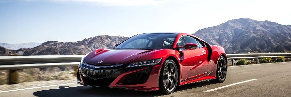 Acura NSX, Czerwona