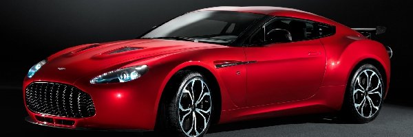 Czerwony, V12, Aston Martin