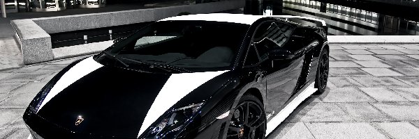 Lamborghini Gallardo, Białe, Czarno