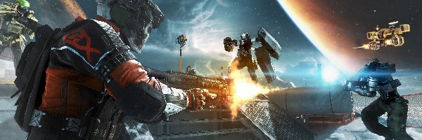 Call Of Duty: Infinite Warfare, Broń, Żołnierz, Kosmos, Drony