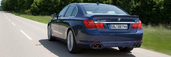 Alpina, BMW seria 7 F01, B7, Droga, Tłumik