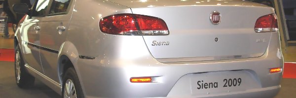 Fiat Siena, Tył