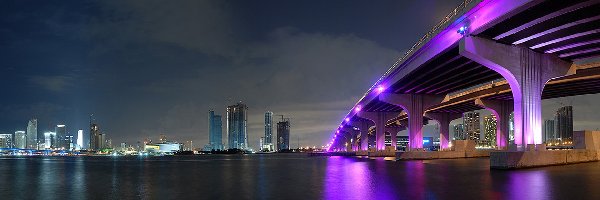 Panorama, Floryda, Maiami, Most