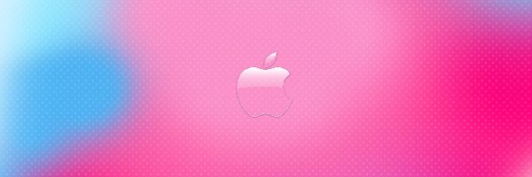 Logo, Tło, Pastelowe, Apple