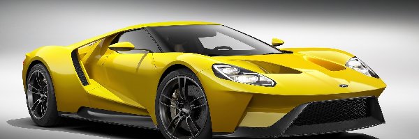 2017, Ford GT, Żółty