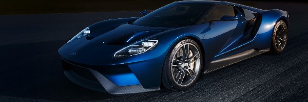 2016, Ford GT, Niebieski