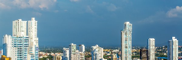 Cartagena, Drapacze chmur, Miasto, Kolumbia