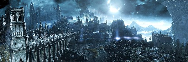 Dark Souls III: Ashes of Ariandel, Most, Zamki, Księżyc, Noc