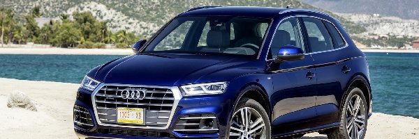 2017, Jezioro, Góry, Audi Q5 TFSI Quattro