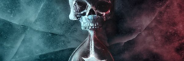 Fantasy, Until Dawn, Gra, Klepsydra, Czaszka