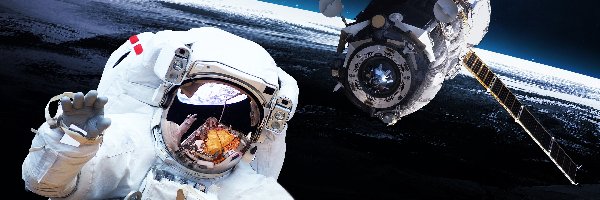 Satelita, Astronauta