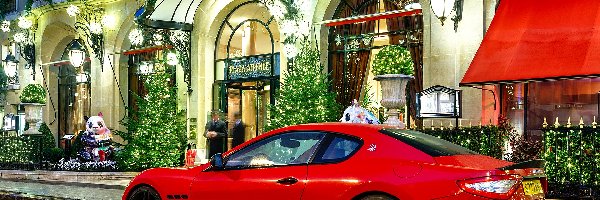 Maserati, Wejście, Hotel, Czerwony