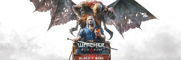 Wiedźmin 3 Dziki Gon,
Krew i Wino, The Witcher 3: Wild Hunt, Geralt z Rivii, Potwór
