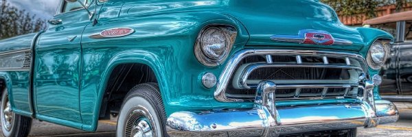 Chevrolet, HDR, Truck, Vintage