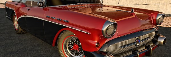Buick Century Caballero Wagon, Przód, 1957, Zabytkowy