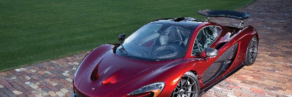 P1, McLaren, Czerwony