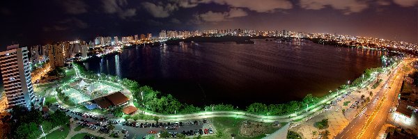 Brazylia, Park, Miasto Nocą