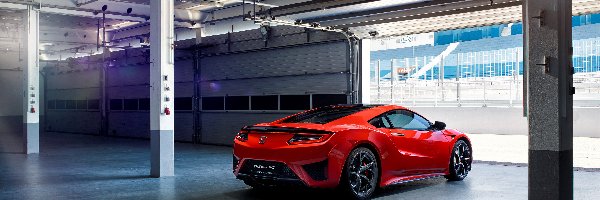 2017, Honda Acura NSX, Czerwona