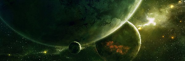 Planety, Kosmos