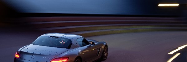 AMG, Tył, Lampy, Mercedes Benz SLS