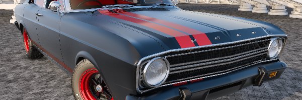 Ford Falcon XR GT, Przód, 1967, Zabytkowy