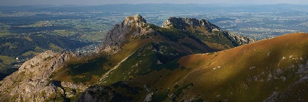 Niebo, Giewont, Góry