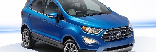 2018, Ford EcoSport, Niebieski