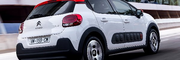 Citroen C3, Droga, 2016, Biały