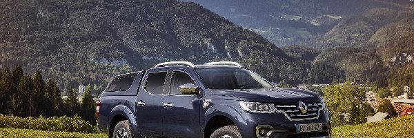 2017, Renault Alaskan, Granatowy