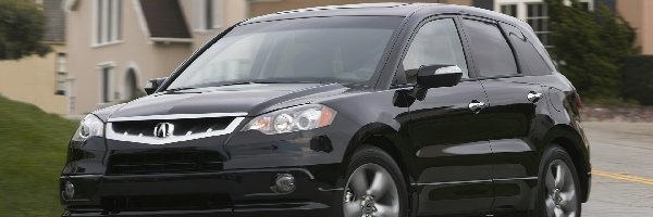 Acura RDX, Szyby, Ciemne, Czarna