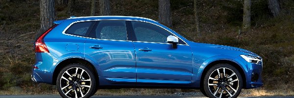 2017, Volvo XC60, Niebieskie