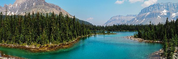 Park Narodowy Yoho, Rzeka, Góry, Kanada