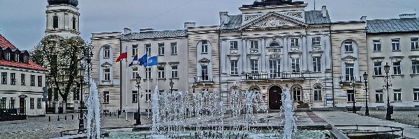 Fontanna, Ratusz, Płock