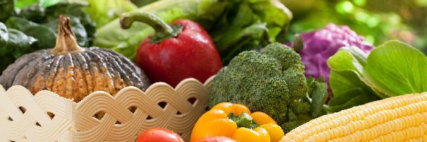 Kukurydza, Brokuł, Pomidory, Warzywa