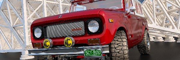 Zabytkowy, International Scout 800A