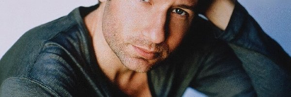 ciemna bluzka, David Duchovny