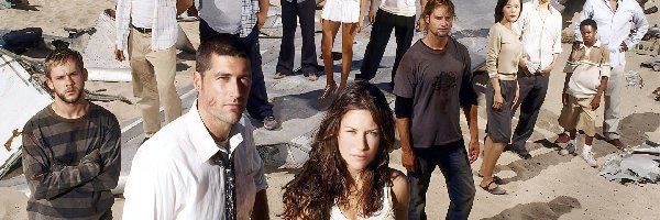 wrak, Zagubieni, rozbitkowie, samolotu, Lost, Serial