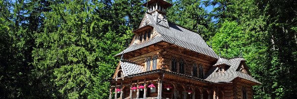 Polska, Jaszczurówka, Zakopane, Kościół Zakopane, Kaplica Najświętszego Serca Jezusa