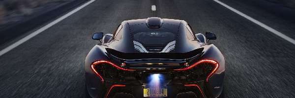 tył, McLaren P1