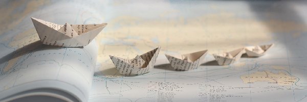 Książka, Statki, Papierowe