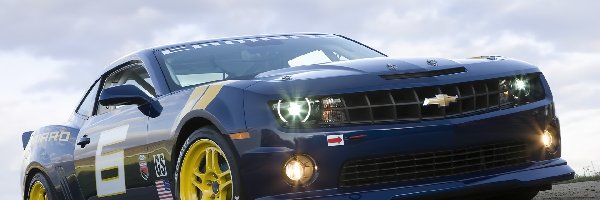 Felgi, Żółte, Chevrolet Camaro GS