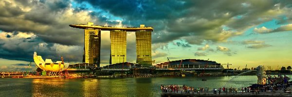 Singapur, Marina Bay