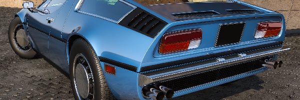 Tył, 1971 - 1978, Maserati Bora