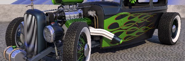 Rat Rod, Składak, Ford